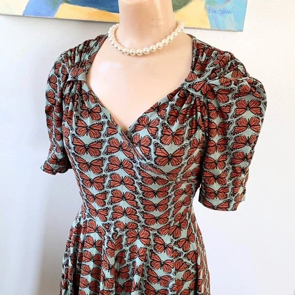 Effie’s Heart Memories Dress in Monarch Print L - Picture 8 of 13